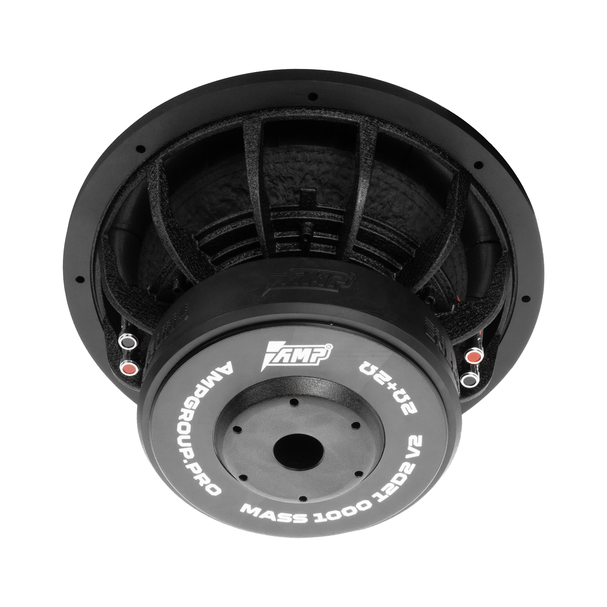 Сабвуферный динамик AMP MASS 1000 12D2 V.2 (2+2 Ом, rms1000) купить в интернет магазине AMPGROUP.  Сабвуферный динамик AMP MASS 1000 12D2 V.2 (2+2 Ом, rms1000)   цены, большой каталог, новинки.
