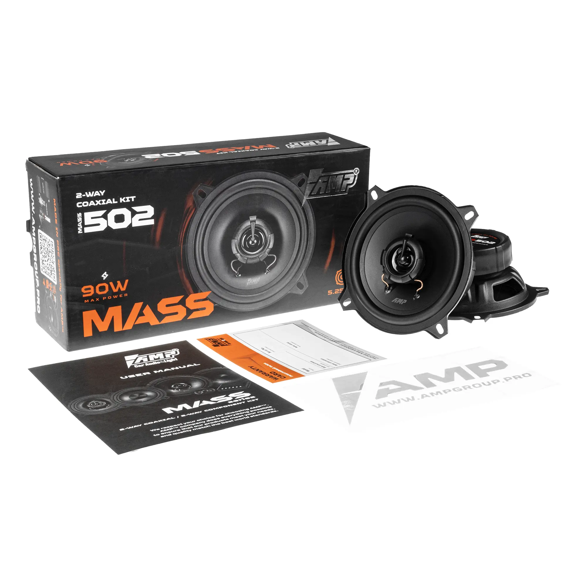 Акустика коаксиальная AMP MASS 502 купить в интернет магазине AMPGROUP.  Акустика коаксиальная AMP MASS 502   цены, большой каталог, новинки.
