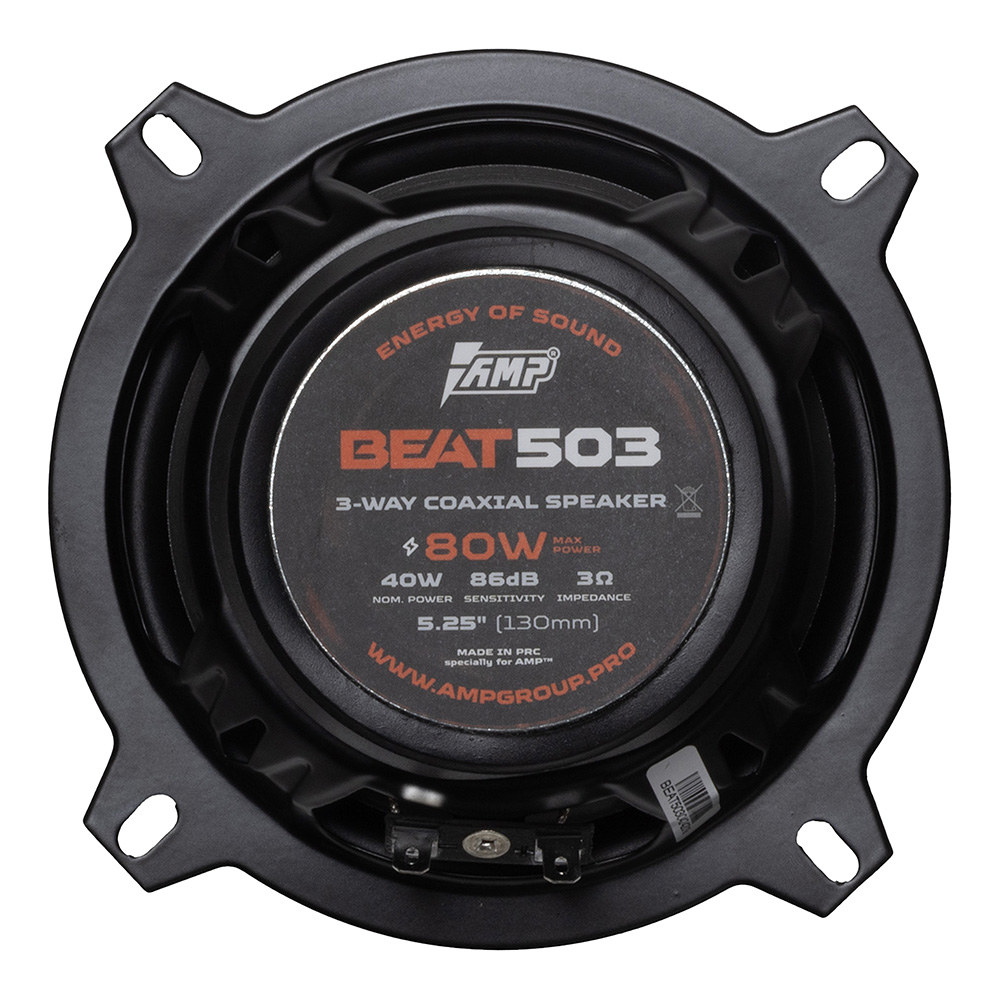 Акустика коаксиальная AMP Beat 503 купить в интернет магазине AMPGROUP.  Акустика коаксиальная AMP Beat 503   цены, большой каталог, новинки.
