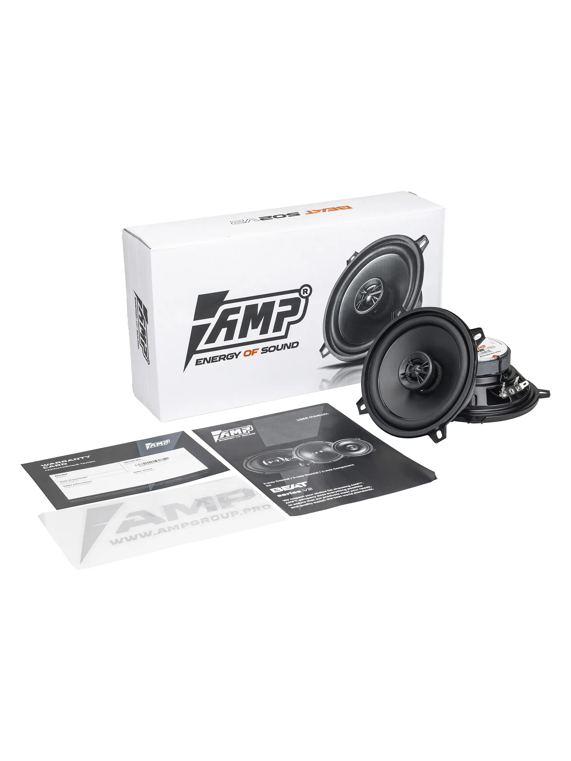 Акустика коаксиальная AMP Beat 502 v2 купить в интернет магазине AMPGROUP.  Акустика коаксиальная AMP Beat 502 v2   цены, большой каталог, новинки.

