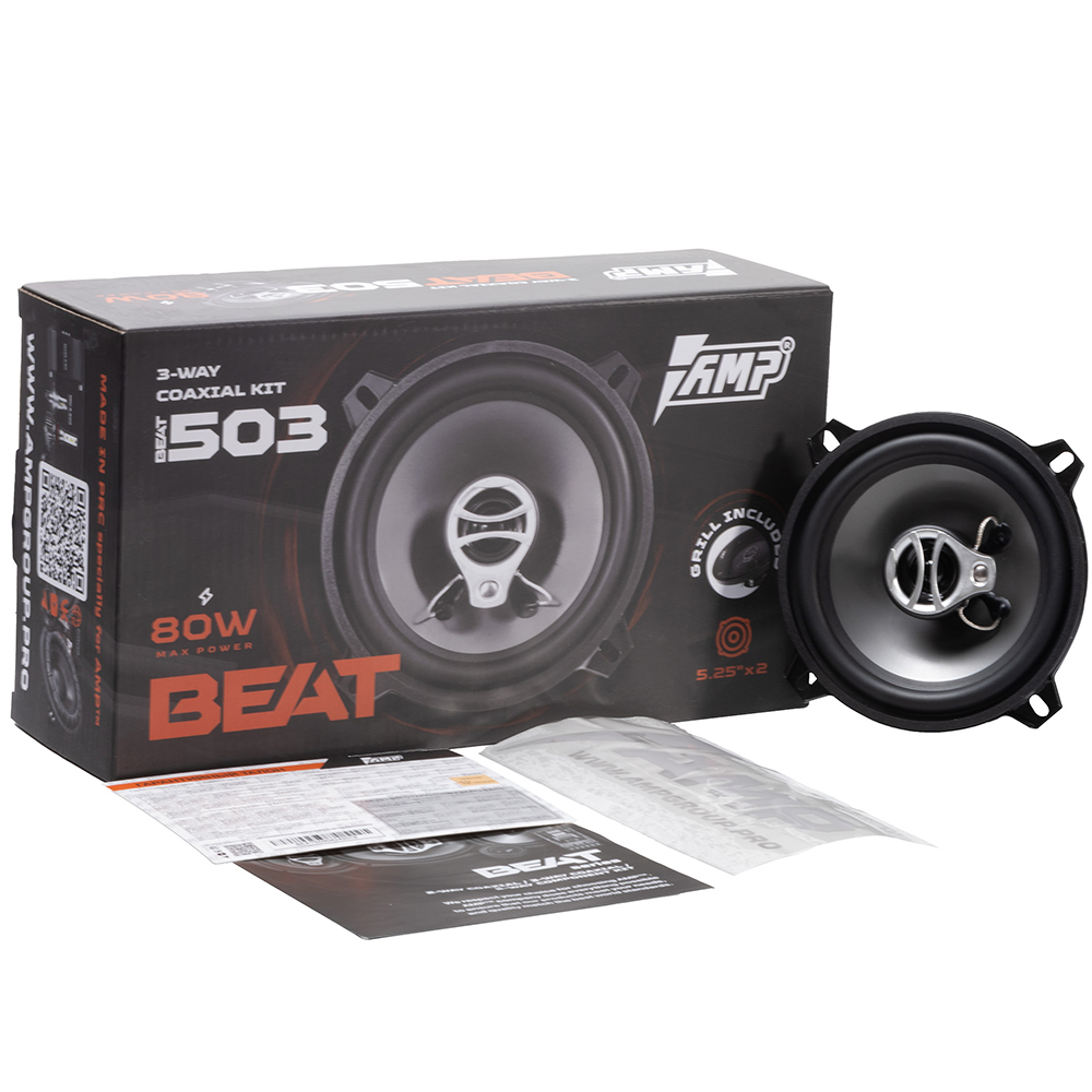 Акустика коаксиальная AMP Beat 503 купить в интернет магазине AMPGROUP.  Акустика коаксиальная AMP Beat 503   цены, большой каталог, новинки.

