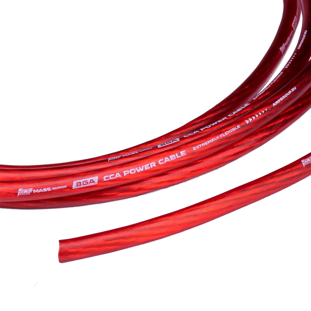 Провод силовой AMP MASS 8Ga CCA Extremely flexible Красный алюминий купить в интернет магазине AMPGROUP.  Провод силовой AMP MASS 8Ga CCA Extremely flexible Красный алюминий   цены, большой каталог, новинки.
