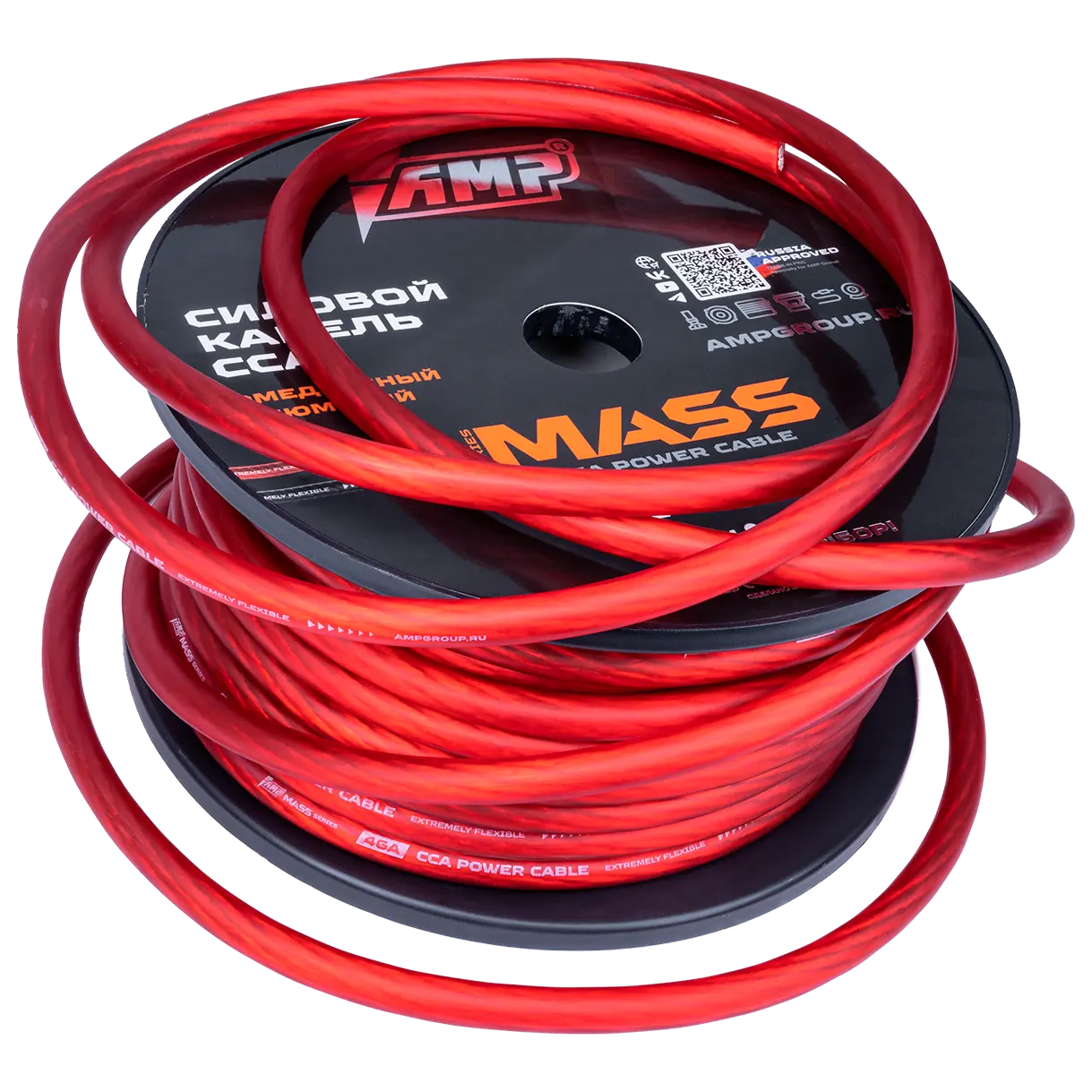 Провод силовой AMP MASS 4Ga CCA Extremely flexible Черный алюминий купить в интернет магазине AMPGROUP.  Провод силовой AMP MASS 4Ga CCA Extremely flexible Черный алюминий   цены, большой каталог, новинки.
