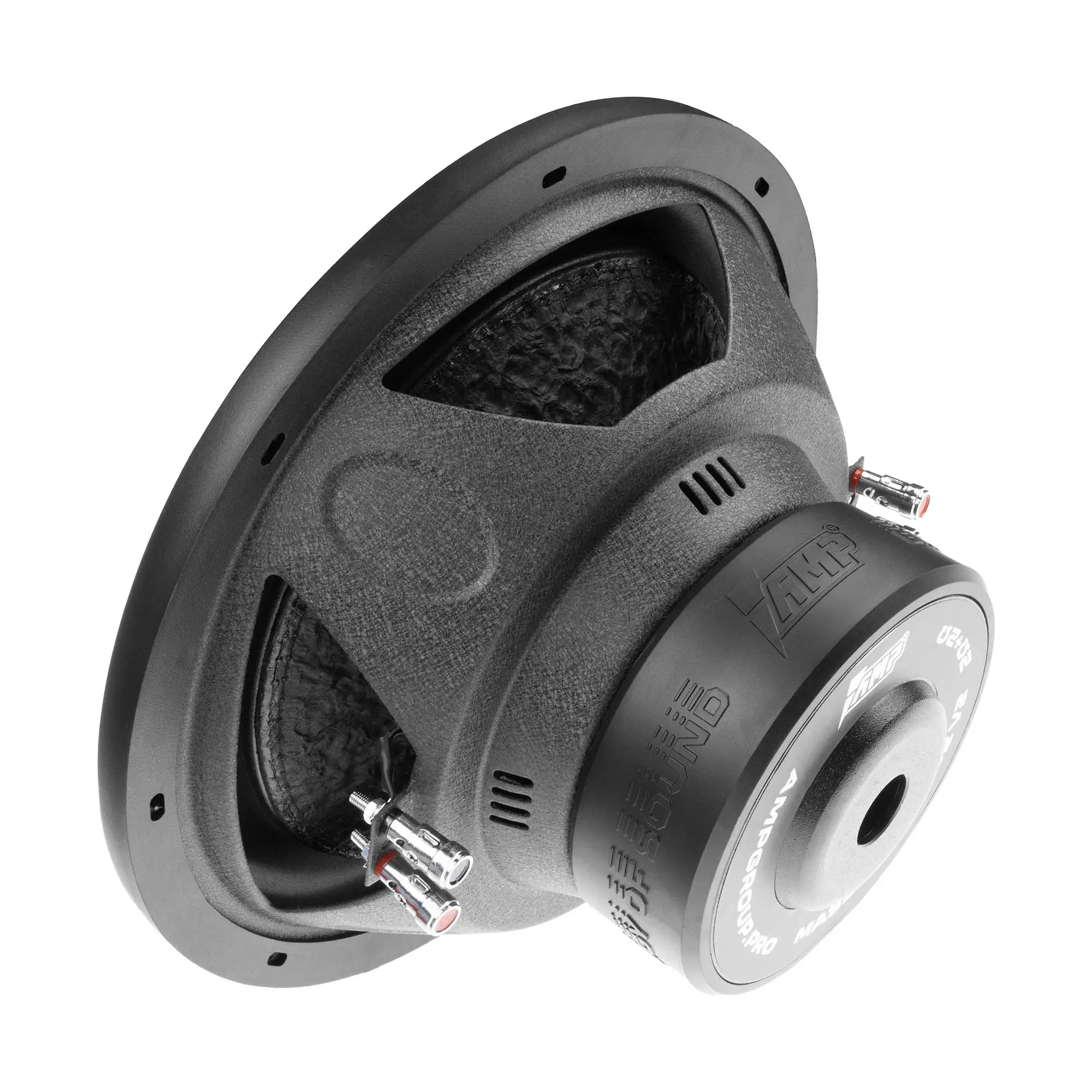 Сабвуферный динамик AMP MASS 300 12D2 V.2 (2+2 Ом, rms300) купить в интернет магазине AMPGROUP.  Сабвуферный динамик AMP MASS 300 12D2 V.2 (2+2 Ом, rms300)   цены, большой каталог, новинки.
