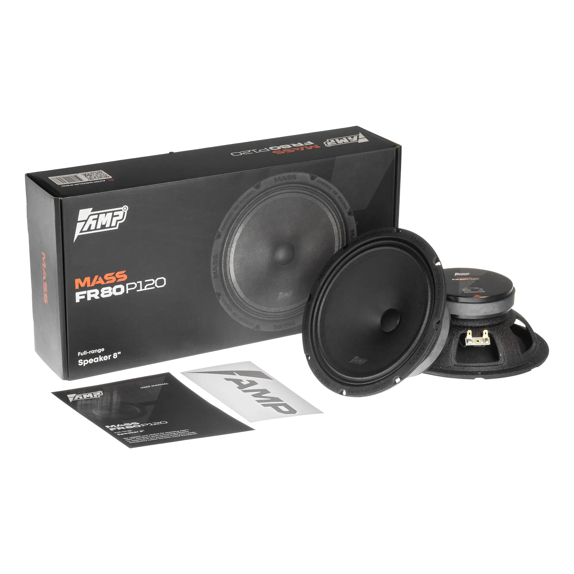 Акустика эстрадная AMP MASS FR80P120 (4ом) широкополосная купить в интернет магазине AMPGROUP.  Акустика эстрадная AMP MASS FR80P120 (4ом) широкополосная   цены, большой каталог, новинки.
