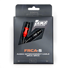 Провод соединительный AMP FRCA-5 Межблочный кабель-медь+экран (5м) купить в интернет магазине AMPGROUP.  Провод соединительный AMP FRCA-5 Межблочный кабель-медь+экран (5м)   цены, большой каталог, новинки.
