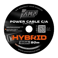 Провод силовой AMP HYBRID 8Ga C/A Extremely flexible (50м) медь 70%+алюминий 30% купить в интернет магазине AMPGROUP.  Провод силовой AMP HYBRID 8Ga C/A Extremely flexible (50м) медь 70%+алюминий 30%   цены, большой каталог, новинки.
