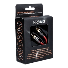 Провод соединительный AMP HRCA-2 Межблочный кабель-медь+2 экрана купить в интернет магазине AMPGROUP.  Провод соединительный AMP HRCA-2 Межблочный кабель-медь+2 экрана   цены, большой каталог, новинки.
