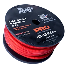 Провод силовой AMP PRO 4Ga OFC Extremely flexible Красный медь 100% купить в интернет магазине AMPGROUP.  Провод силовой AMP PRO 4Ga OFC Extremely flexible Красный медь 100%   цены, большой каталог, новинки.
