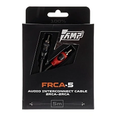 Провод соединительный AMP FRCA-5 Межблочный кабель-медь+экран (5м) купить в интернет магазине AMPGROUP.  Провод соединительный AMP FRCA-5 Межблочный кабель-медь+экран (5м)   цены, большой каталог, новинки.
