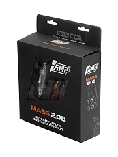 Провода комплект AMP MASS 2.08 для 2х канального усилителя (CCA) купить в интернет магазине AMPGROUP.  Провода комплект AMP MASS 2.08 для 2х канального усилителя (CCA)   цены, большой каталог, новинки.
