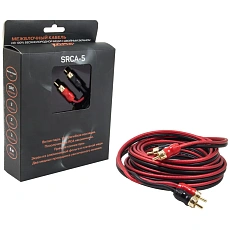 Провод соединительный AMP SRCA-5 Межблочный кабель-медь (5м) купить в интернет магазине AMPGROUP.  Провод соединительный AMP SRCA-5 Межблочный кабель-медь (5м)   цены, большой каталог, новинки.
