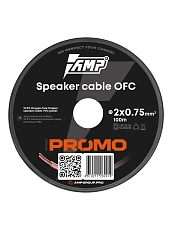 Провод акустический AMP PROMO 2х0.75 OFC (100м) Медь 100% купить в интернет магазине AMPGROUP.  Провод акустический AMP PROMO 2х0.75 OFC (100м) Медь 100%   цены, большой каталог, новинки.
