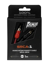 Провод соединительный AMP SRCA-1 Межблочный кабель-медь (1м) купить в интернет магазине AMPGROUP.  Провод соединительный AMP SRCA-1 Межблочный кабель-медь (1м)   цены, большой каталог, новинки.
