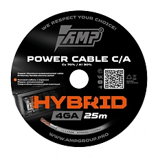 Провод силовой AMP HYBRID 4Ga C/A Extremely flexible (25м) медь 70%+алюминий 30% купить в интернет магазине AMPGROUP.  Провод силовой AMP HYBRID 4Ga C/A Extremely flexible (25м) медь 70%+алюминий 30%   цены, большой каталог, новинки.
