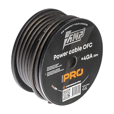 Провод силовой AMP PRO 4Ga OFC Extremely flexible Черный (25м) медь 100% купить в интернет магазине AMPGROUP.  Провод силовой AMP PRO 4Ga OFC Extremely flexible Черный (25м) медь 100%   цены, большой каталог, новинки.
