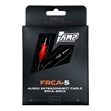 Провод соединительный AMP FRCA-5 Межблочный кабель-медь+экран (5м) купить в интернет магазине AMPGROUP.  Провод соединительный AMP FRCA-5 Межблочный кабель-медь+экран (5м)   цены, большой каталог, новинки.
