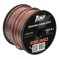 Провод акустический AMP PROMO 2х2.5 OFC (50м) Медь 100% купить в интернет магазине AMPGROUP.  Провод акустический AMP PROMO 2х2.5 OFC (50м) Медь 100%   цены, большой каталог, новинки.
