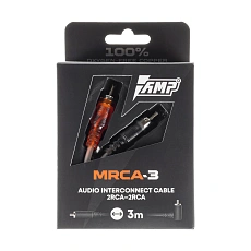 Провод соединительный AMP MRCA-3 Межблочный кабель-медь (3м) купить в интернет магазине AMPGROUP.  Провод соединительный AMP MRCA-3 Межблочный кабель-медь (3м)   цены, большой каталог, новинки.
